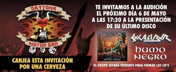 Excalibur presenta su nuevo disco "Humo Negro"