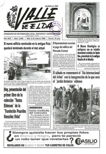 N&uacute;mero 2.089 - 6 de febrero de 1998