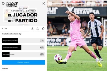Juanto Ortu&ntilde;o, jugador del partido para la afici&oacute;n