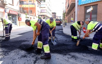 Las obras de la calle Maximiliano Garc&iacute;a Soriano finalizan esta semana