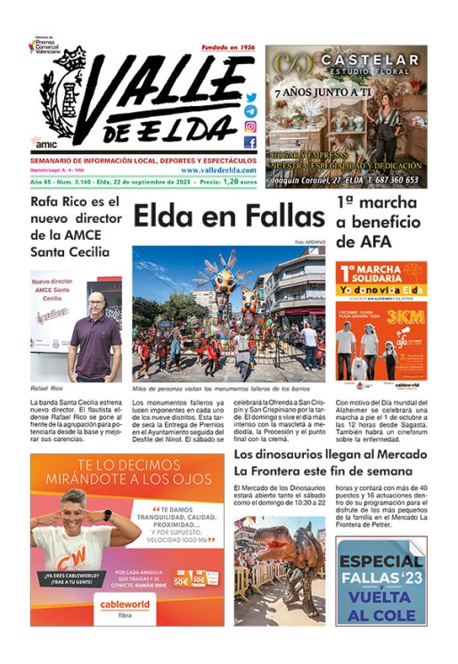 N&uacute;mero 3.140<span>22 de septiembre de 2023</span>