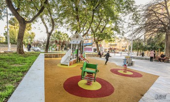 Concluyen las obras de remodelaci&oacute;n de la plaza de la avenida de Chap&iacute;