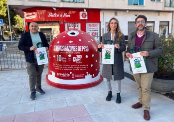 Elda presenta una campa&ntilde;a navide&ntilde;a para el reciclaje de vidrio