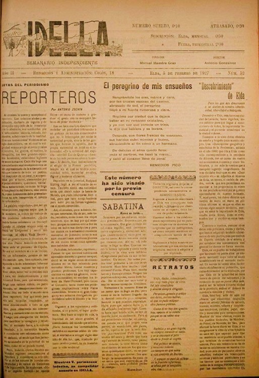 Idella nº 052<span>Año 1927</span>