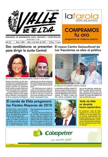 N&uacute;mero 2.654 - 2 de julio de 2010