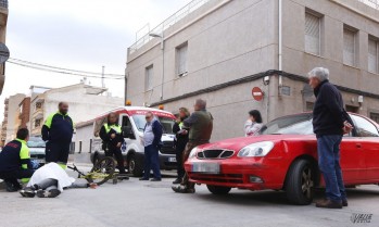 Un ciclista atropellado espera en el suelo 40 minutos por la falta de ambulancias