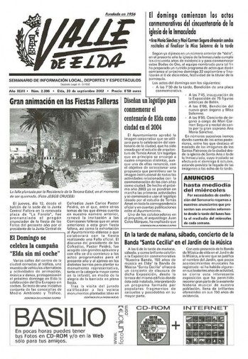 N&uacute;mero 2.306 - 20 de septiembre de 2002