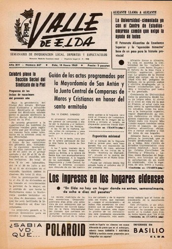 N&uacute;mero 0647 - 18 de enero de 1969