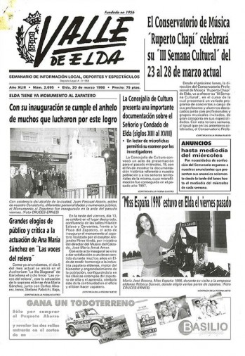 N&uacute;mero 2.095 - 20 de marzo de 1998