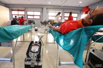 Donaci&oacute;n de sangre en Cruz Roja