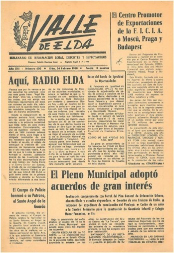 N&uacute;mero 0600 - 24 de febrero de 1968