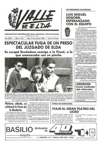 N&uacute;mero 1.737 - 19 de octubre de 1990
