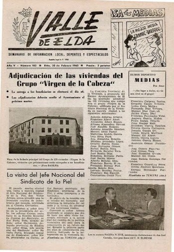 N&uacute;mero 0182 - 20 de febrero de 1960