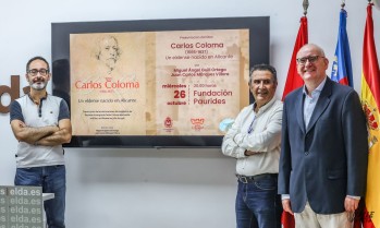 Elda presenta un libro sobre Carlos Coloma