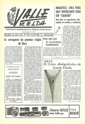 N&uacute;mero 1.434 - 15 de junio de 1984