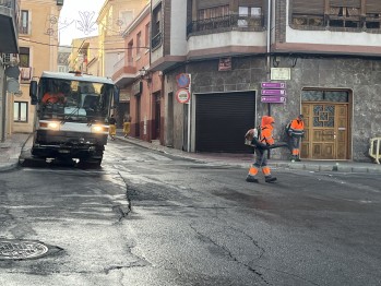 Petrer implementa una t&eacute;cnica innovadora de limpieza exhaustiva con ozono