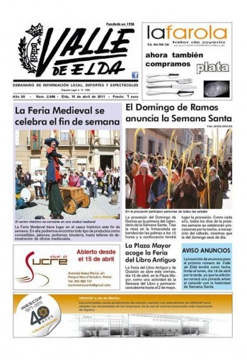 N&uacute;mero 2.686 - 15 de abril de 2011