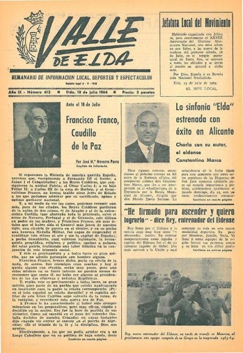 N&uacute;mero 0412 - 18 de julio de 1964
