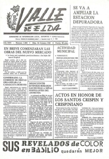N&uacute;mero 1.302 - 24 de octubre de 1981