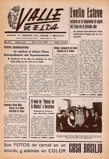 N&uacute;mero 0802 - 8 de enero de 1972