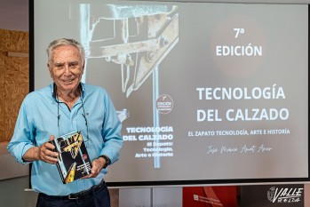 Jos&eacute; Mar&iacute;a Amat reedita su libro sobre la "Tecnolog&iacute;a del Calzado"