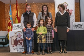 Los peque&ntilde;os de cinco a&ntilde;os demostraron un gran talento en el Concurso de dibujo infantil Valle de Elda con San Ant&oacute;n