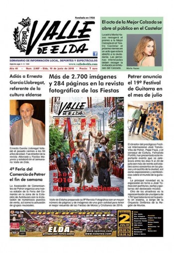 N&uacute;mero 2.907 - 10 de junio de 2016