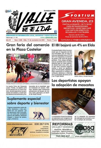 N&uacute;mero 2.920 - 11 de noviembre de 2016
