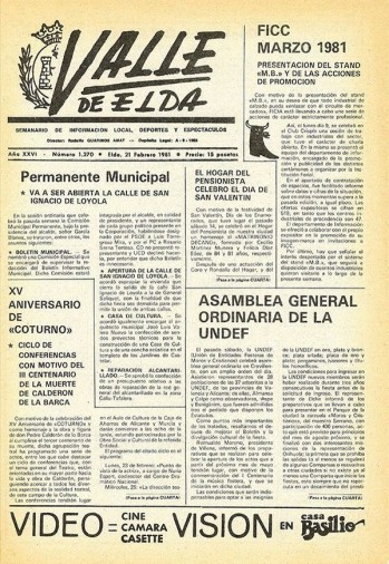 N&uacute;mero 1.270 - 21 de febrero de 1981