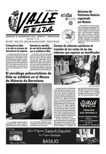 N&uacute;mero 2.401 - 5 de noviembre de 2004