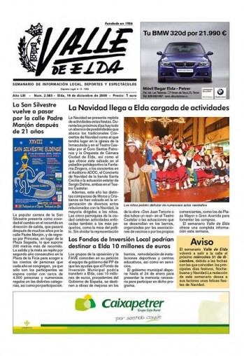 N&uacute;mero 2.583 - 19 de diciembre de 2008