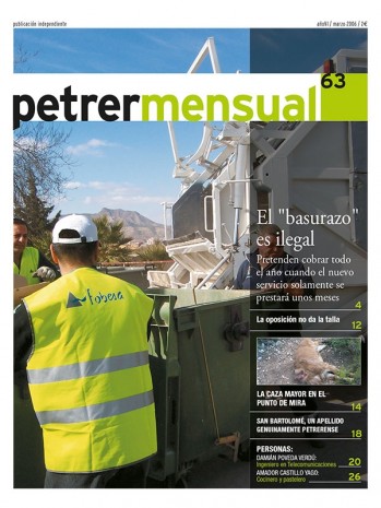 Petrer Mensual N&ordm; 63 - Marzo de 2006