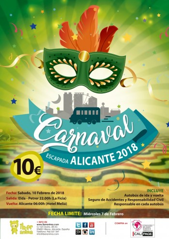Escapada al Carnaval de Alicante 2018