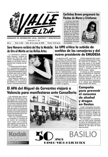 N&uacute;mero 2.429 - 20 de mayo de 2005