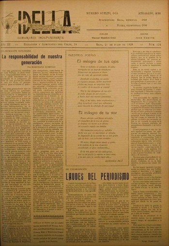 Idella n&ordm; 124 - A&ntilde;o 1928