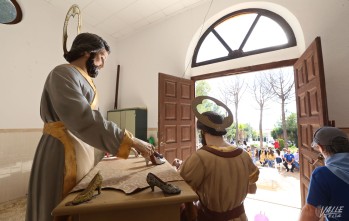 Los Veteranos de San Crisp&iacute;n celebran su romer&iacute;a sin las im&aacute;genes de sus patronos