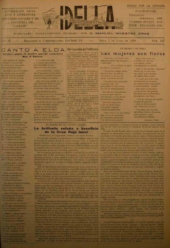 Idella n&ordm; 167 - A&ntilde;o 1929