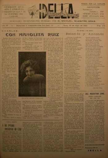 Idella n&ordm; 173 - A&ntilde;o 1929