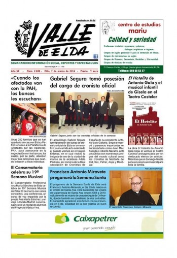 N&uacute;mero 2.809  - 7 de marzo de 2014