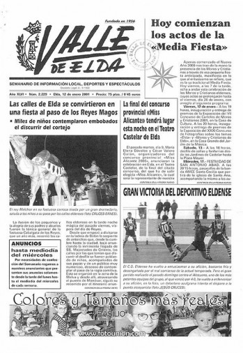 N&uacute;mero 2.229 - 12 de enero de 2001