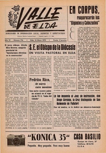 Número 0716 - 16 de mayo de 1970