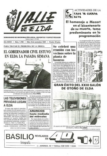 N&uacute;mero 1.788 - 8 de noviembre de 1991
