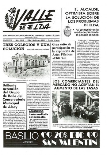 N&uacute;mero 1.849 - 5 de febrero de 1993