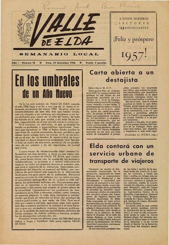 N&uacute;mero 0018 - 29 de diciembre de 1956