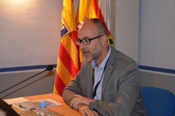 El cronista de Elda Gabriel Segura imparti&oacute; un ponencia sobre los condes de Elda en Borja