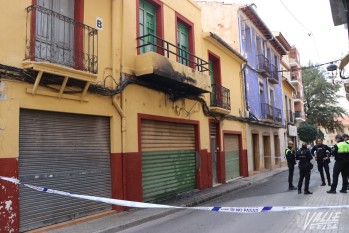 Arde una instalaci&oacute;n el&eacute;ctrica en la calle Pedrito Rico