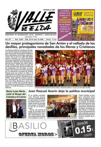 N&uacute;mero 2.562 - 29 de mayo de 2008