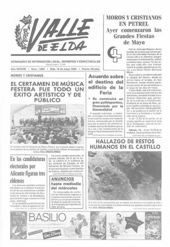 N&uacute;mero 1.863 - 14 de mayo de 1993