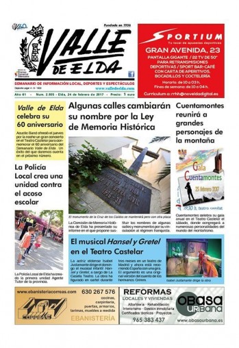 N&uacute;mero 2.935 - 24 de febrero de 2017