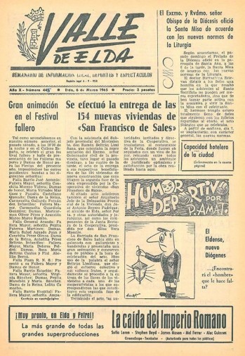 N&uacute;mero 0445 - 6 de marzo de 1965